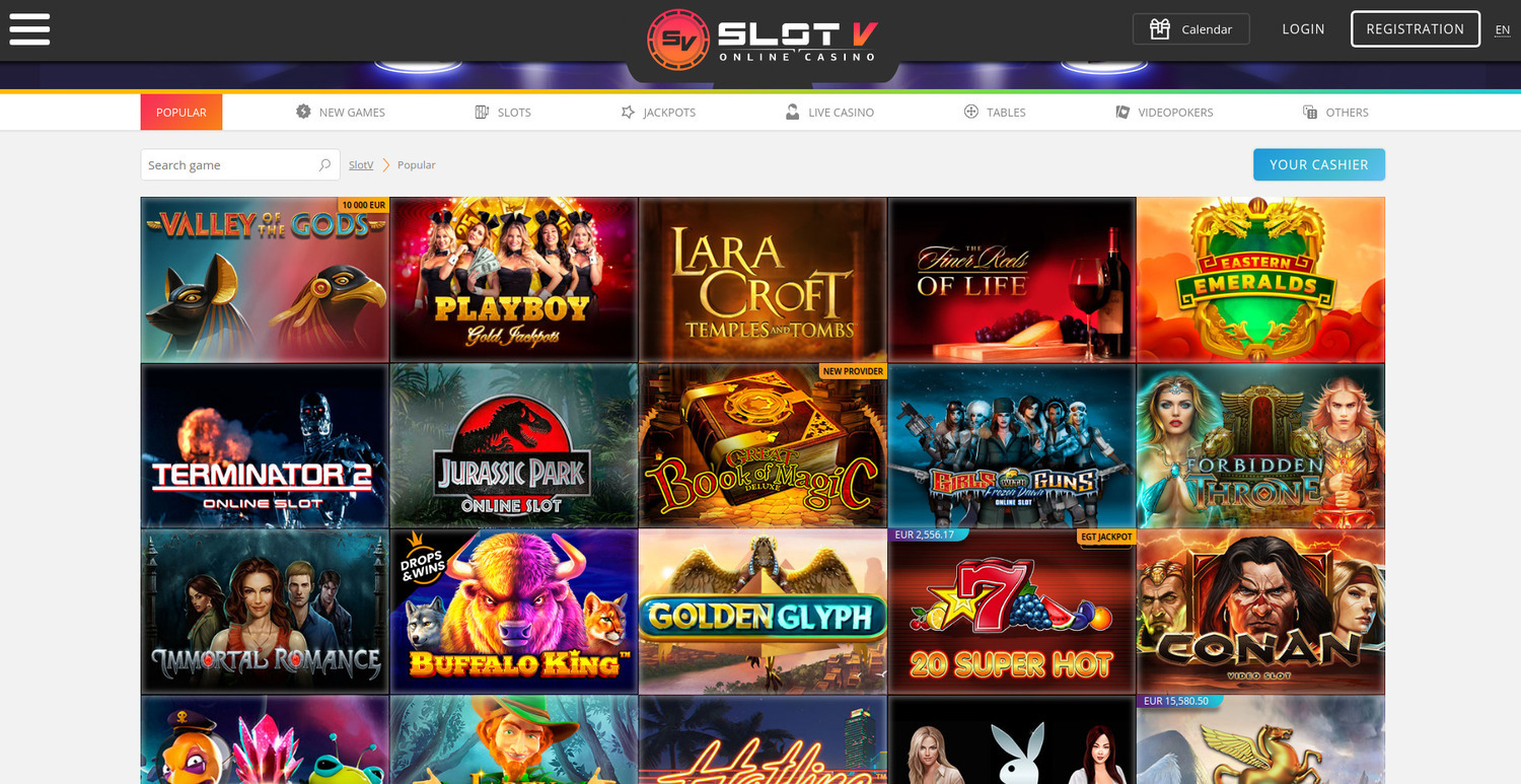 SlotV: Topul celor mai agreate jocuri de noroc
